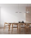 LIDIA * COLGANTE 1L LED 12W  - BLANCO